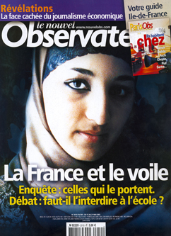 NOUVEL OBS - la France et le voile